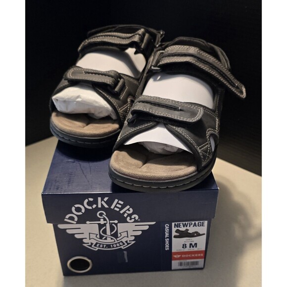 Dockers New Page Sandals Men's Size 8 M Newpage Sandal Adjustable Men Shoe, New - Picture 4 of 16